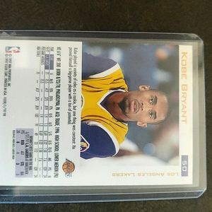 Kobe Bryant Rookie Card Fleer